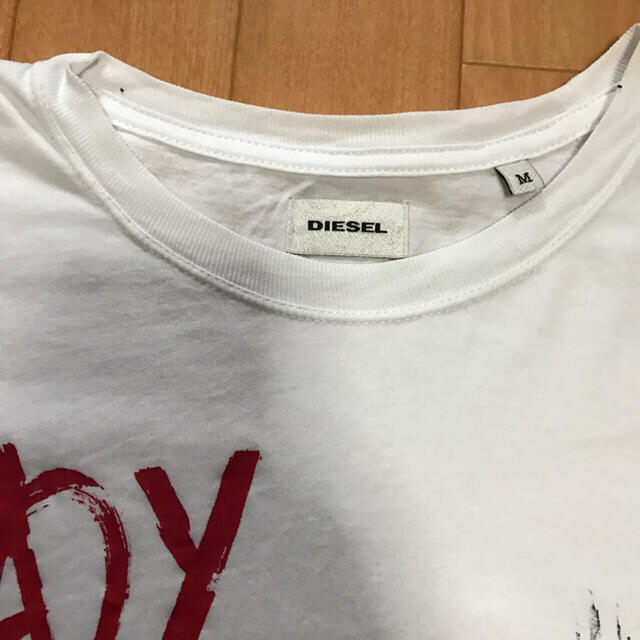 DIESEL(ディーゼル)のディーゼル Tシャツ 白 ホワイト 送料込み メンズのトップス(Tシャツ/カットソー(半袖/袖なし))の商品写真