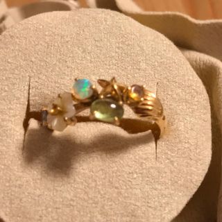 サマンサティアラ(Samantha Tiara)のフラワーシェルリング✳︎サマンサティアラ✳︎美品(リング(指輪))