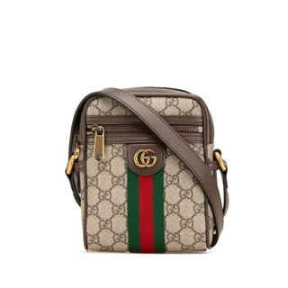 グッチ(GUCCI)の美品 グッチ GGスプリーム オフィディア ショルダーバッグ 598127 PVC レディース GUCCI 【214-11773】(ショルダーバッグ)