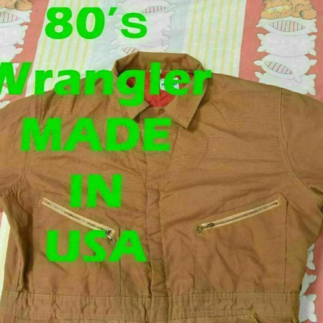 ラングラー 80s ツナギ 13406c Wrangler ビンテージ 00 メンズのパンツ(サロペット/オーバーオール)の商品写真