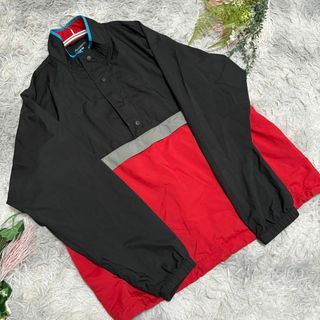 UNIQLO - 【UNIQLO J WANDERSON】ポケッタブル　ジャケット 黒赤グレー