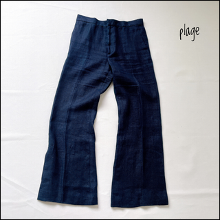 Plage - 【美品】plage これからの季節に必須！美脚効果まで◎な可愛いフレアパンツ
