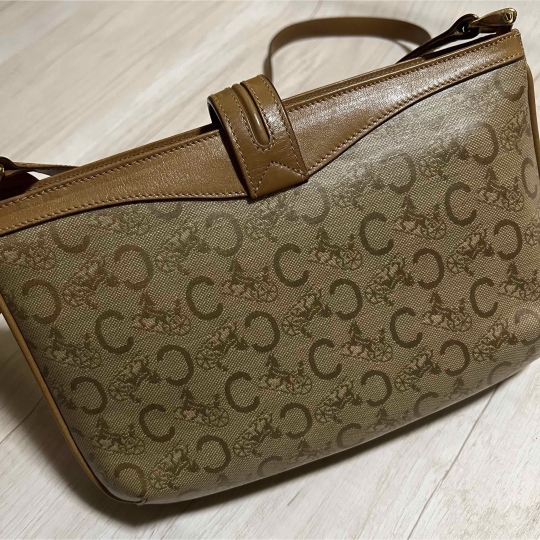 【2025年製 新品】 - CELINE ヴィンテージセリーヌ ホース Cマダカム柄 馬車金具 バッグ