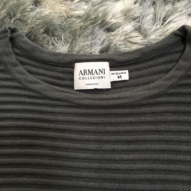 Emporio Armani(エンポリオアルマーニ)のARMANI COLLEZIONI☆デザインカットソー メンズのトップス(Tシャツ/カットソー(七分/長袖))の商品写真