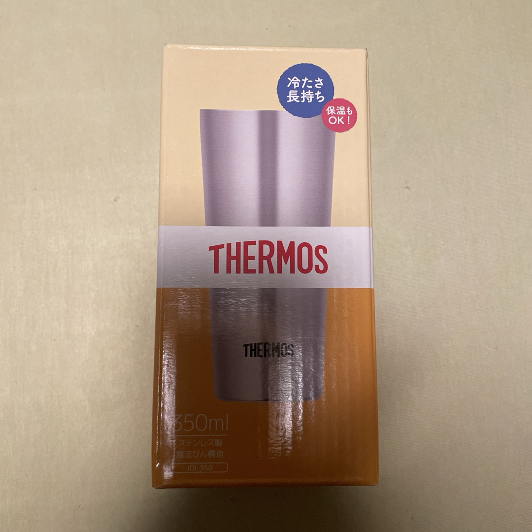 THERMOS(サーモス)の真空断熱タンブラー JDI-350 ステンレス S インテリア/住まい/日用品のキッチン/食器(タンブラー)の商品写真