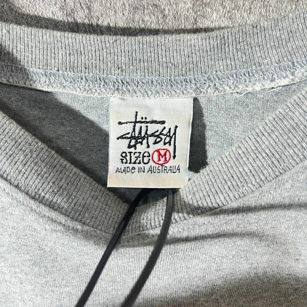 STUSSY - [大人気] ステューシー ロングTシャツ 7分袖 80s 90s