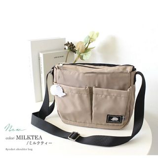 新品 SCANDINAVIAN FOREST ショルダーバッグ　ミルクティー(ショルダーバッグ)