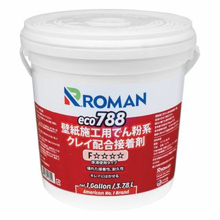 ROMAN 壁紙用接着剤 ECO-788 (4.6kg) 使いやすい原液使用タイ