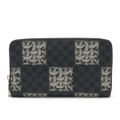 LOUIS VUITTON ルイ ヴィトン ダミエグラフィット クリストファー ネメス ジッピーオーガナイザー ラウンドファスナー 長財布 ロープ N61214