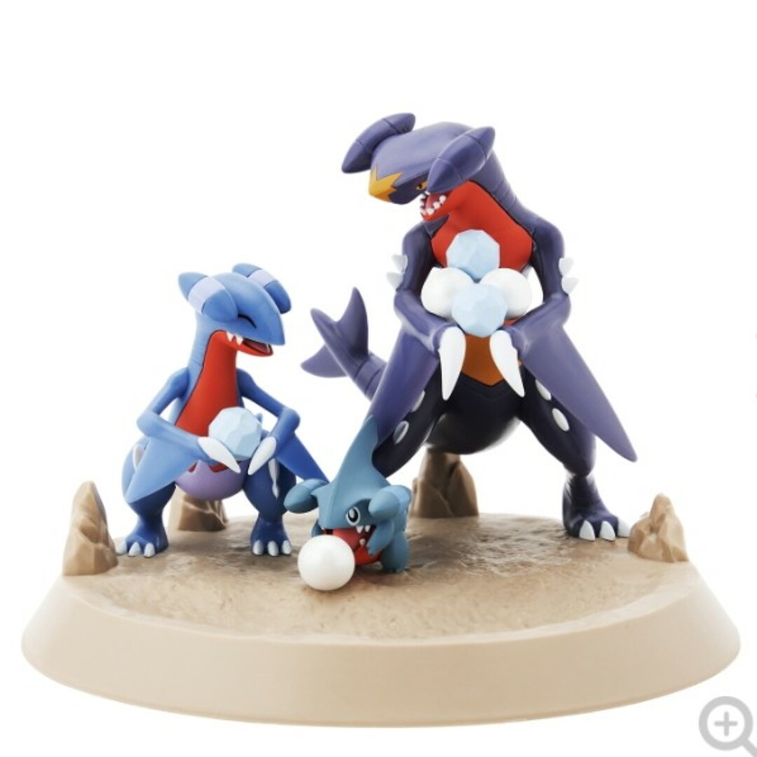 ポケモン(ポケモン)の小物トレー CAVE DWELLER フカマル ガバイト ガブリアス インテリア/住まい/日用品のインテリア小物(小物入れ)の商品写真