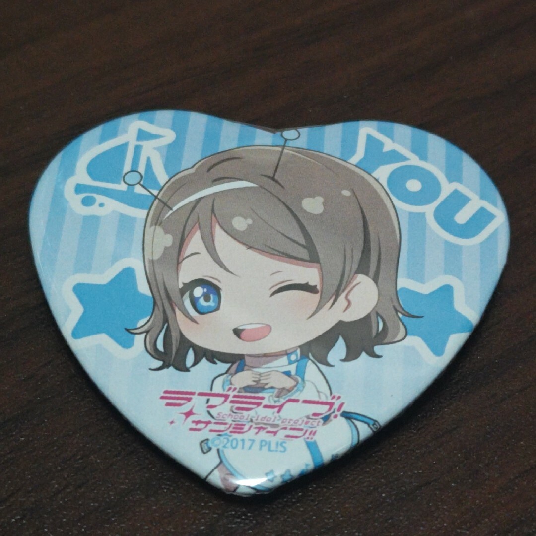 ラブライブ!サンシャイン!! 缶バッジ 渡辺曜 Aqours エンタメ/ホビーのアニメグッズ(バッジ/ピンバッジ)の商品写真