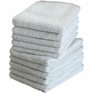 【在庫セール】トランパラン 日本製 フェイスタオル 10枚セット 260匁 ロン(タオル/バス用品)