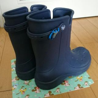 クロックス(crocs)の☆クロックスレインブーツ23cm(レインブーツ/長靴)