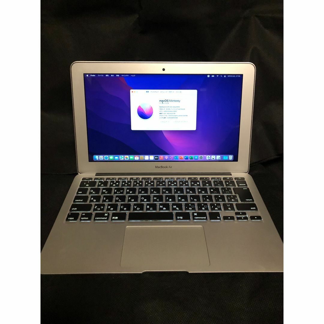 MacBook Air 11 Early 2015・Office2019・W11