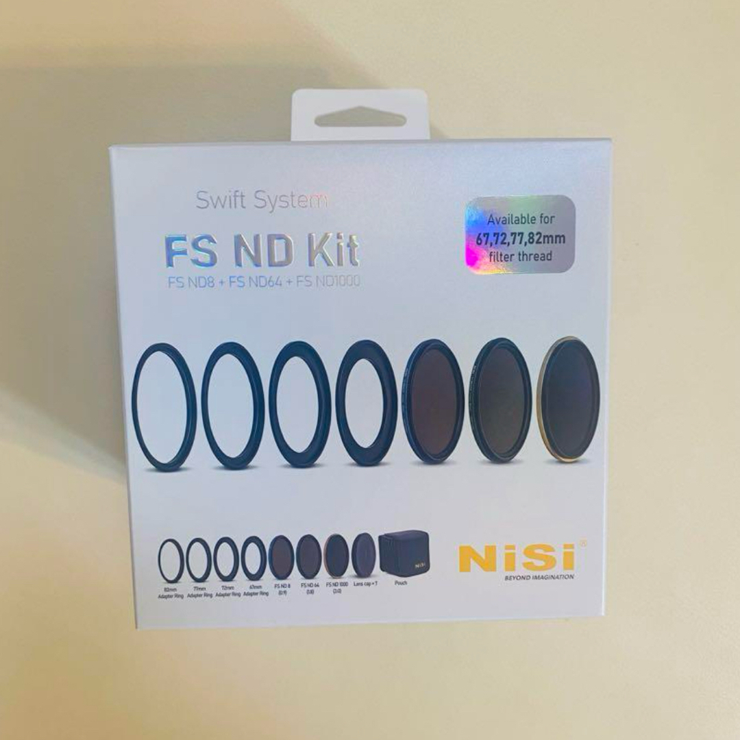 NiSi SWIFT FSND KIT (8+64+1000) 67-82mm スマホ/家電/カメラのカメラ(フィルター)の商品写真