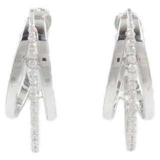 ジュエリー JEWELRY ダイヤモンド イヤリング イヤリング ジュエリー K18WG（ホワイトゴールド） ダイヤモンド レディース クリア系 ﾀﾞｲﾔ 6.3g 【中古】(イヤリング)