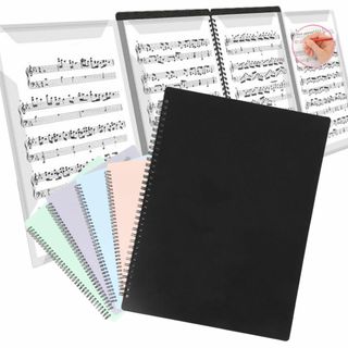 【新着商品】Solf 【ピティナ支部長監修】 楽譜ファイル 4面 書き込める A(その他)