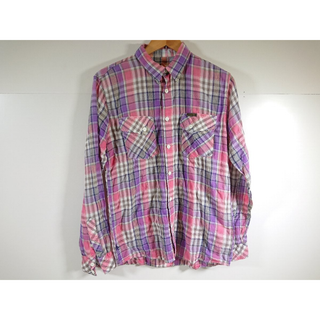 ヒステリックグラマー(HYSTERIC GLAMOUR)のHYSTERIC GLAMOUR ヒステリックグラマー 薄手 チェックシャツ L(シャツ/ブラウス(長袖/七分))