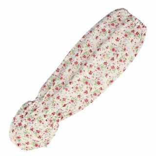 おたふく手袋 腕カバー手甲付 プリント 花柄 N-891(その他)