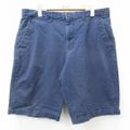 W36★古着 ギャップ GAP ショート パンツ ショーツ メンズ 紺 ネイビ…