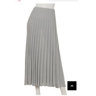 グリード(GREED)のGREED LAME PLEATS Skirt シルバー 新品(ロングスカート)