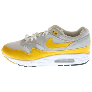 ナイキ(NIKE)のNIKE ナイキ AIR MAX1 ESS エアマックス ローカットスニーカー US12/30cm イエロー/ホワイト FZ5808-100(スニーカー)