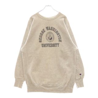 チャンピオン(Champion)のCHAMPION チャンピオン 90S ヴィンテージ リバースウィーブ 刺繍タグ ジョージワシントンカレッジプリント スウェット トレーナー(スウェット)