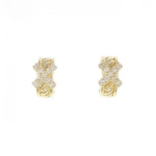 K18YG ダイヤモンド ピアス 0.18CT(ピアス)