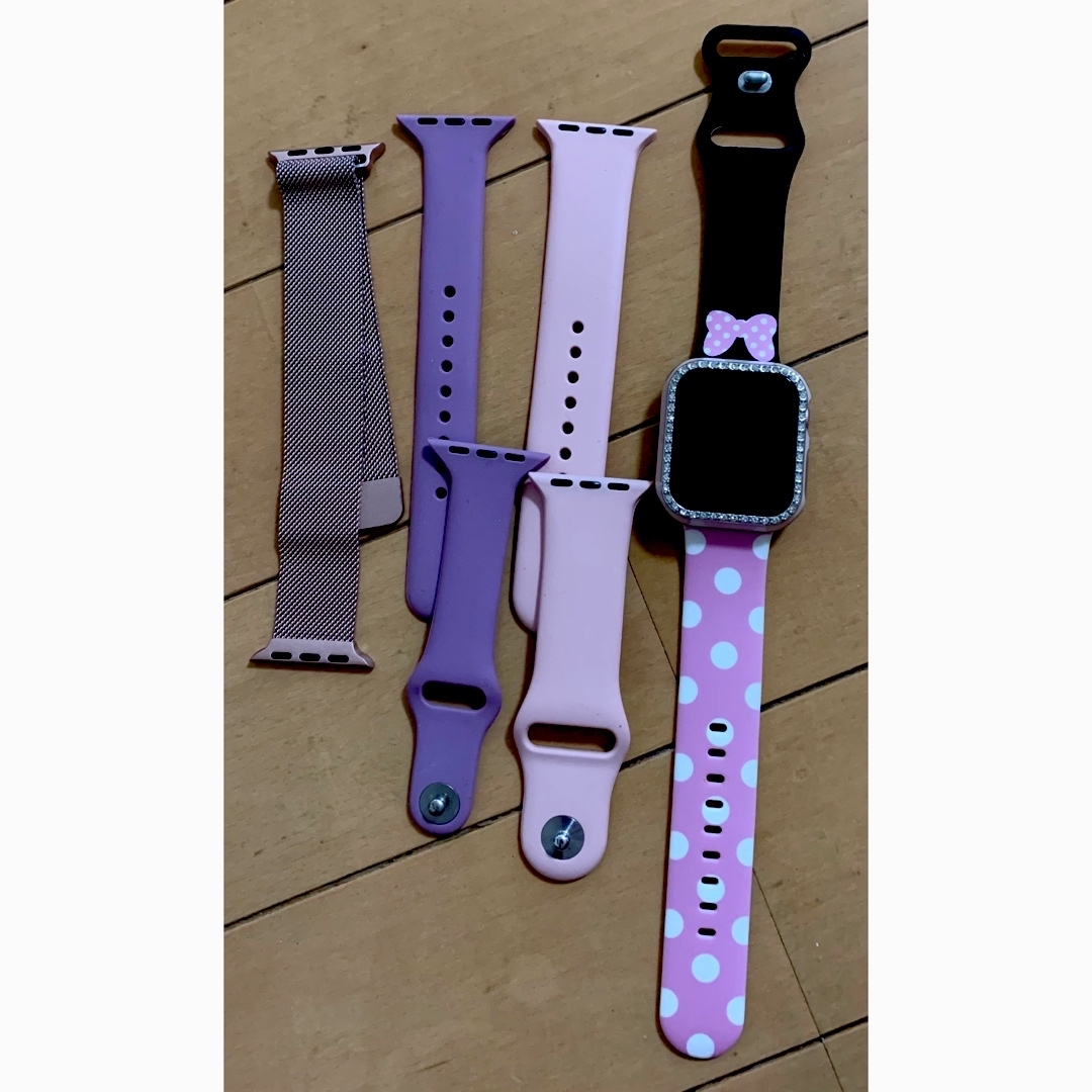 Apple Watch(アップルウォッチ)のApple Watch ベルト セット スマホ/家電/カメラのスマホアクセサリー(その他)の商品写真