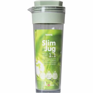 タケヤ化学工業(Takeya) スリムジャグ 1.1L グリーン 熱湯対応 横置(容器)