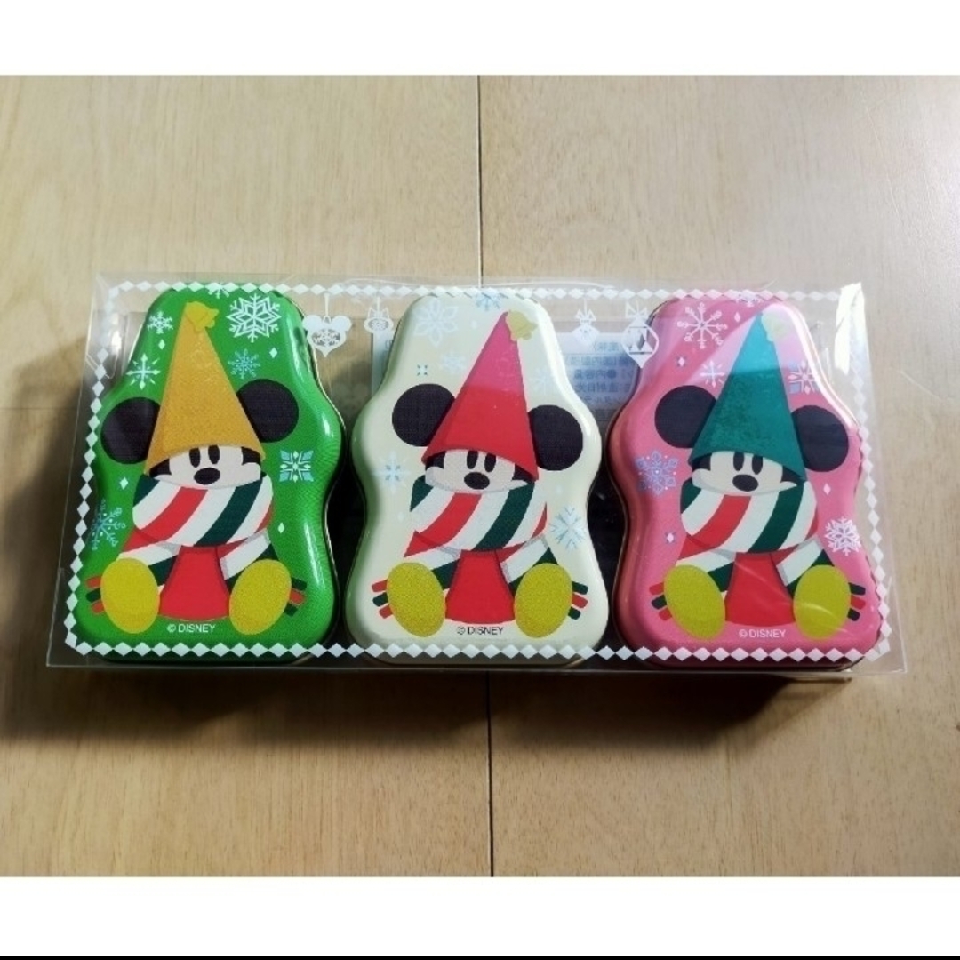 Disney(ディズニー)のディズニークリスマス リルリンリン キャンディ缶 ミッキー エンタメ/ホビーのおもちゃ/ぬいぐるみ(キャラクターグッズ)の商品写真