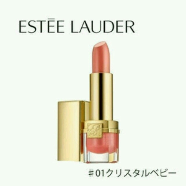 Estee Lauder(エスティローダー)のエスティーローダー 婚活リップ クリスタルベビー01 コスメ/美容のベースメイク/化粧品(口紅)の商品写真