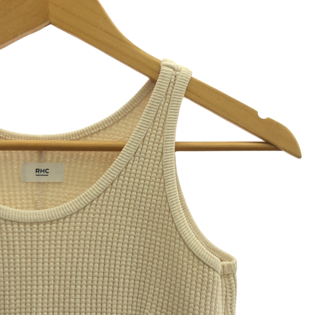 RHC Ron Herman / アールエイチシーロンハーマン | Waffle American Sleeveless Dress ワッフル ノースリーブワンピース | XS | アイボリー | レディース レディースのワンピース(ロングワンピース/マキシワンピース)の商品写真