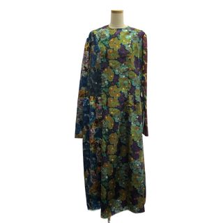 【美品】  RENATA BRENHA / レナータブレナ | 総柄 フローラル ドレス ワンピース | S | マルチカラー | レディース(ロングワンピース/マキシワンピース)