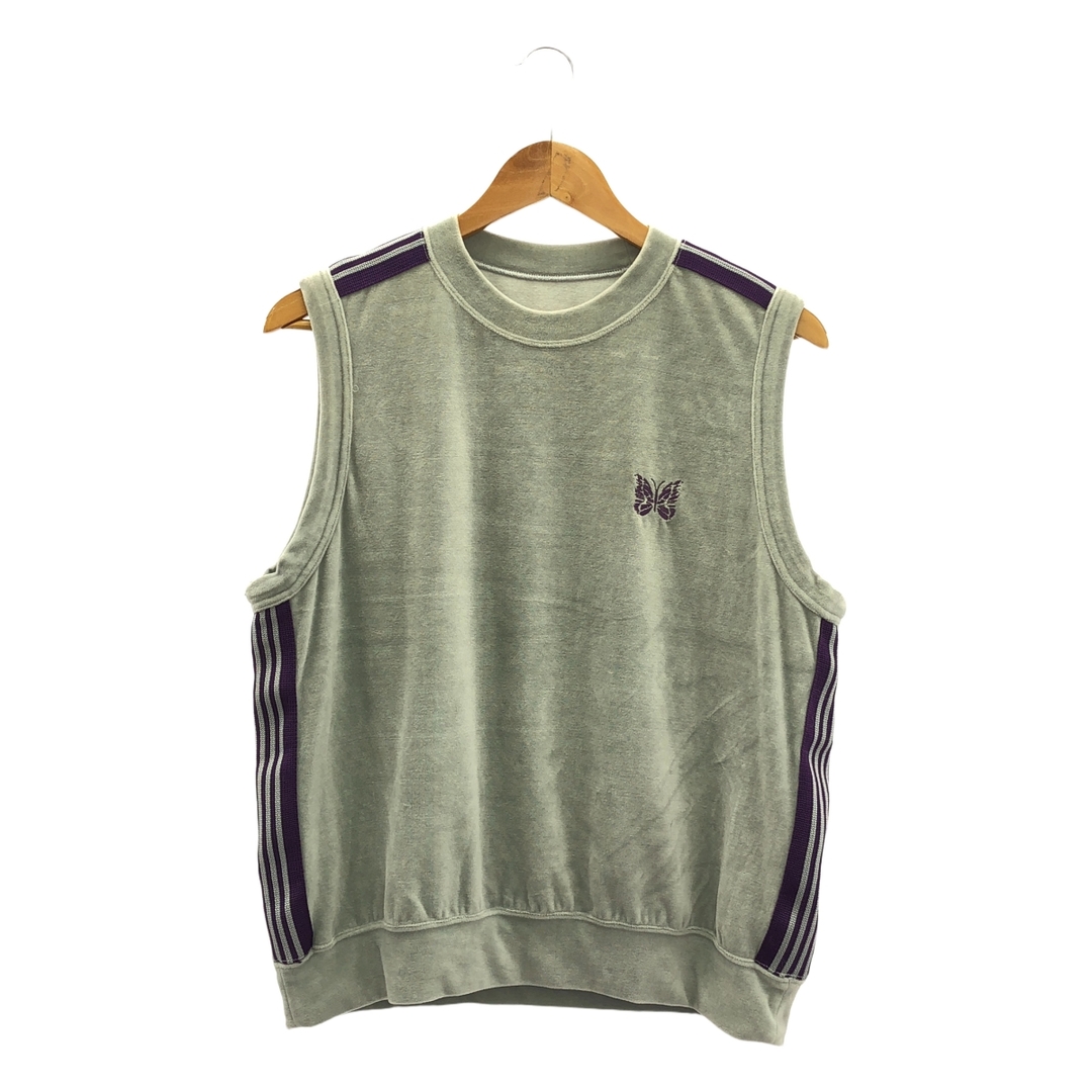 【SEAL限定商品】 NEEDLES Tシャツ ジャージ グレー タンクトップ ニードルス L ベスト トップス