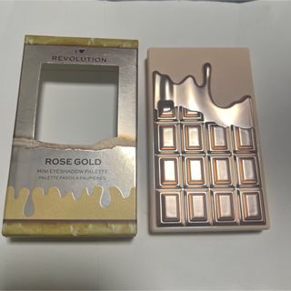 未使用　メイクアップレボリューションミニチョコレートローズゴールド アイシャドウ(アイシャドウ)