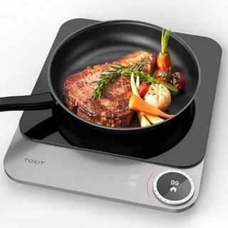大特価❕消し忘れ防止❕ポータブル 2100W 電気 コンロ トップバーナー(調理機器)