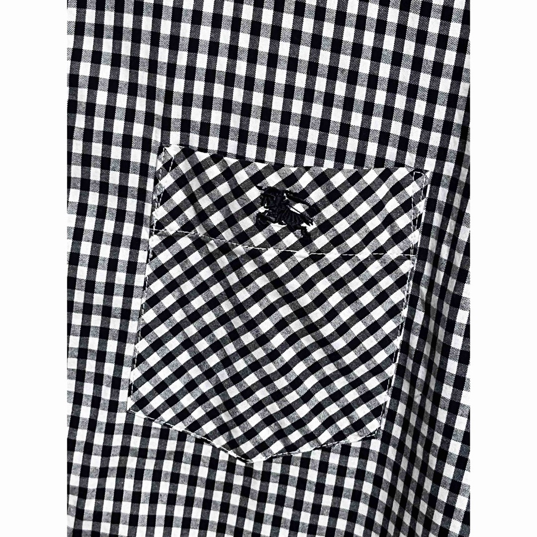 BURBERRY BLACK LABEL(バーバリーブラックレーベル)の匿名発送　美品　バーバリーブラックレーベル　ギンガムチェックシャツ　サイズ3 メンズのトップス(シャツ)の商品写真