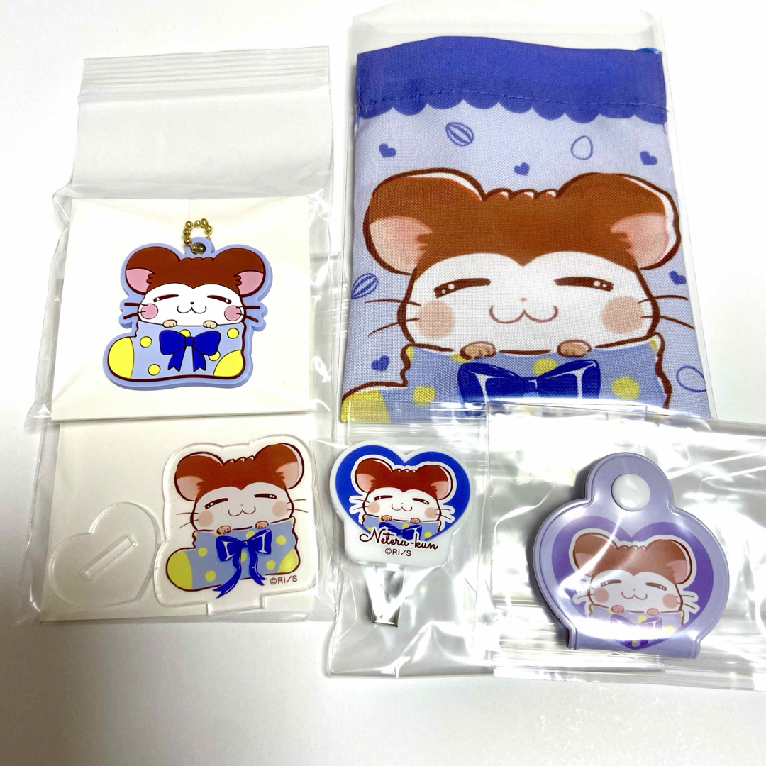 リボンちゃん　とっとこハム太郎　ダイソー　セリア　アクスタ　プチ巾着　ステッカー とっとこハム太郎 セリア ダイソー プチ巾着 ステッカー