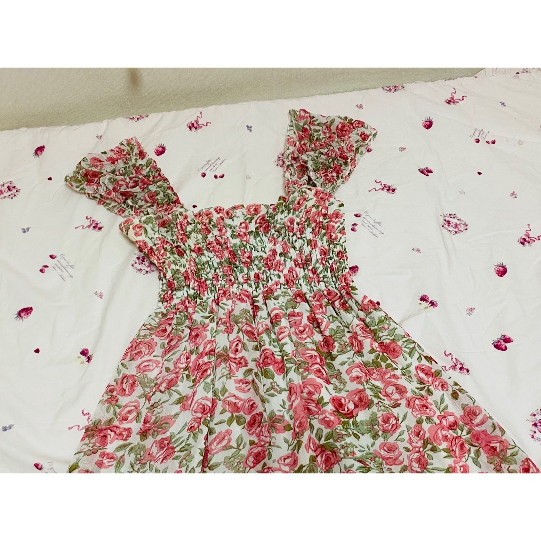 LIZ LISA(リズリサ)の花柄　ワンピース レディースのワンピース(ミニワンピース)の商品写真