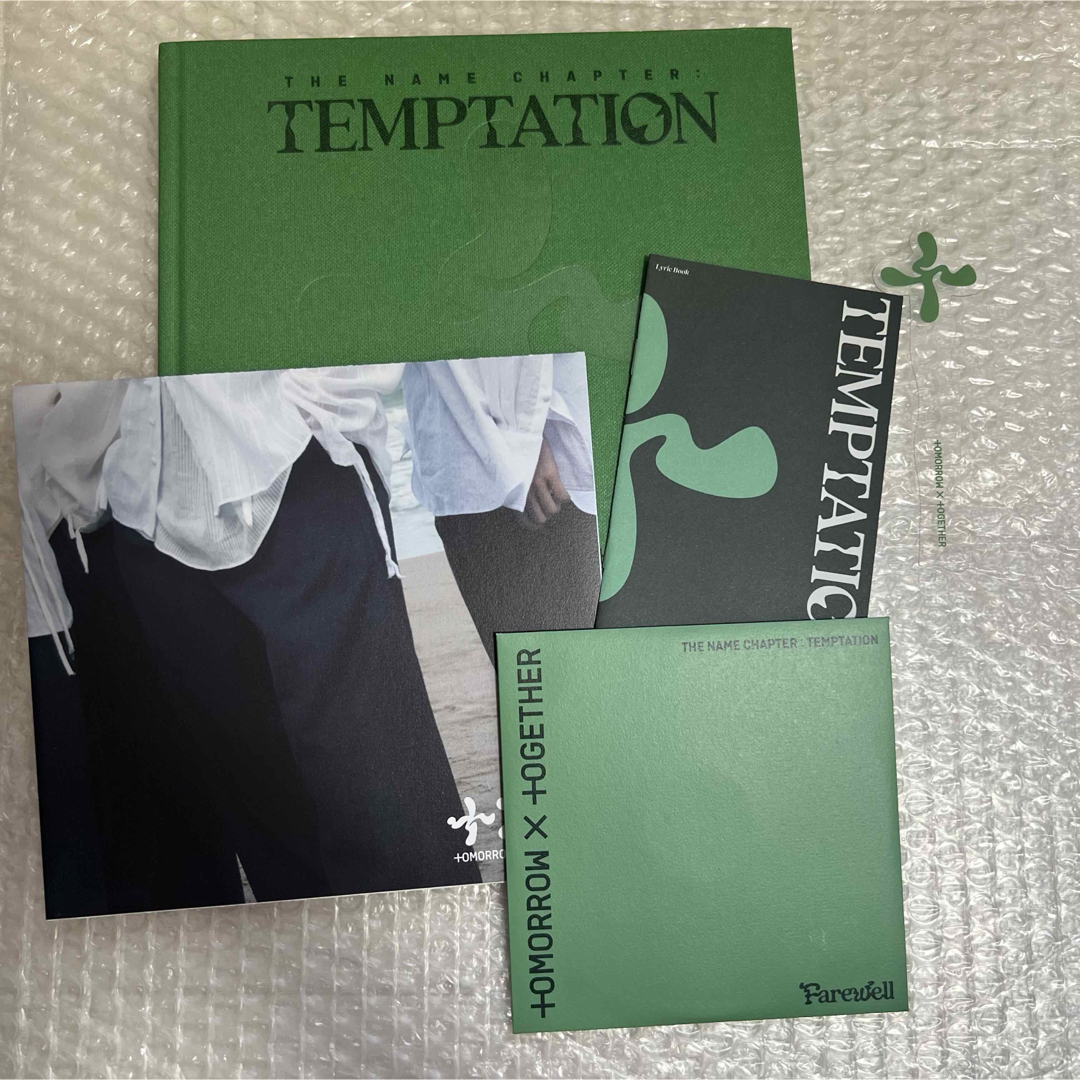 TXT TEMPTATION アルバム CD トレカ 無し エンタメ/ホビーのCD(K-POP/アジア)の商品写真