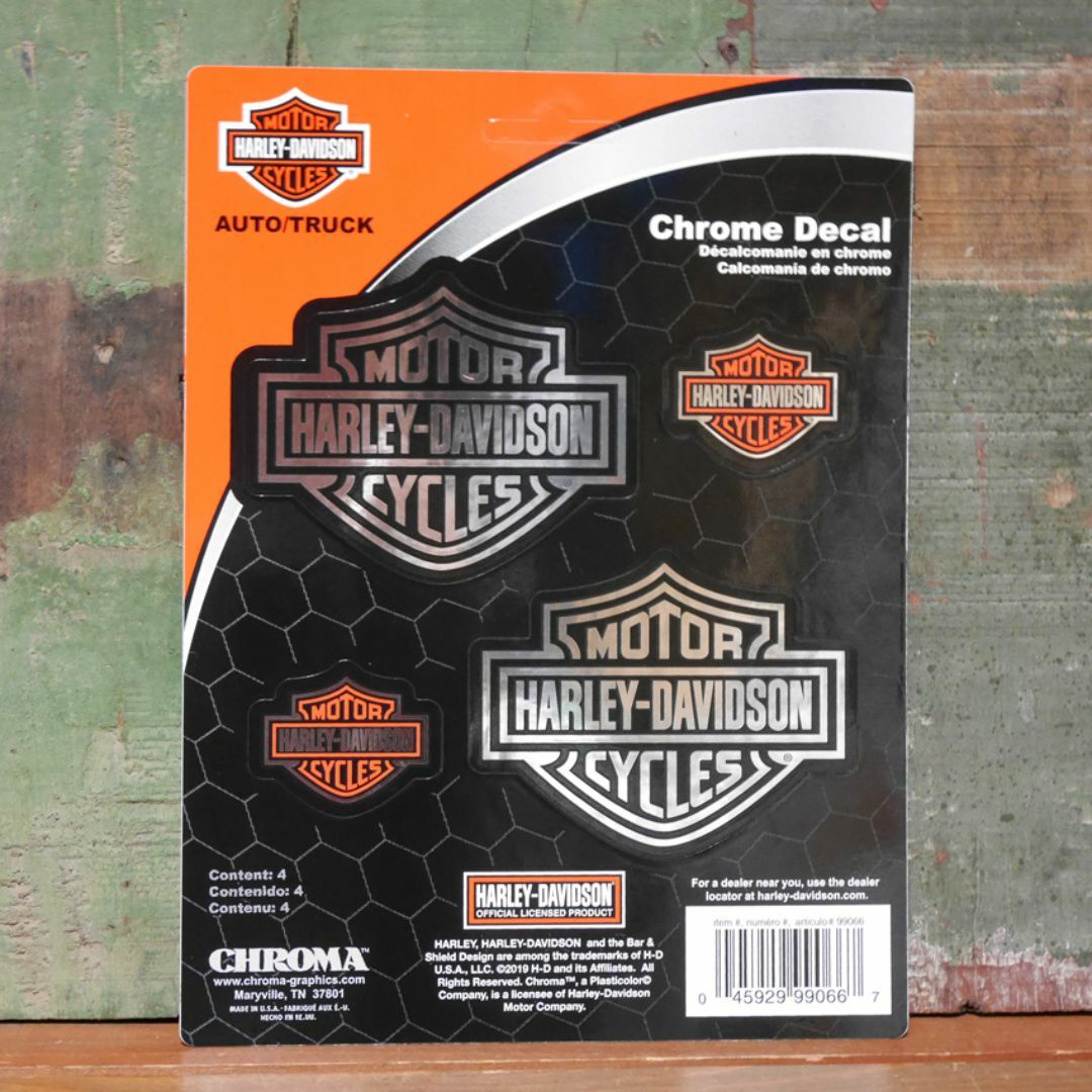 Harley Davidson(ハーレーダビッドソン)のハーレーダビッドソン CLASSIC B&S LOGO ステッカー 自動車/バイクのバイク(ステッカー)の商品写真
