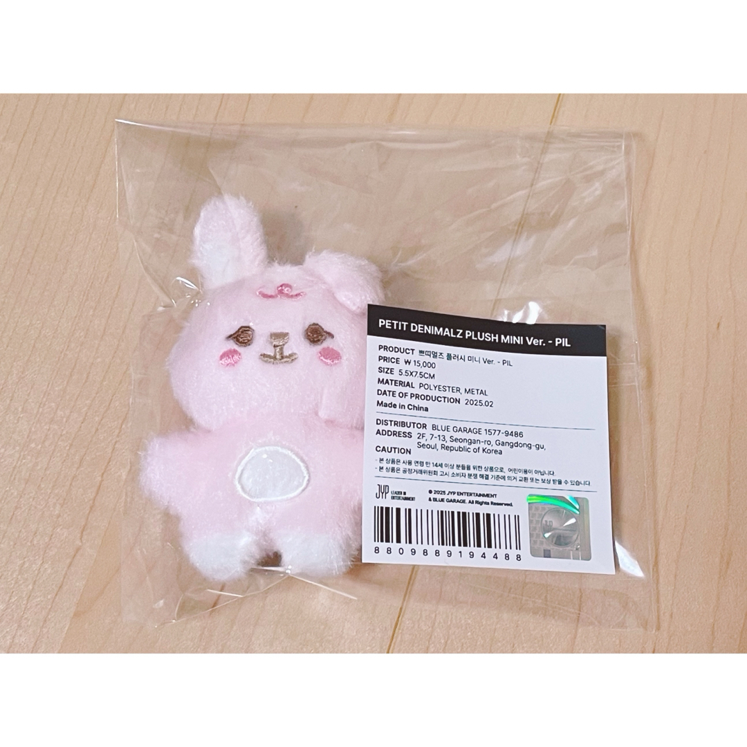 DAY6 PETIT DENIMALZ PLUSH MINI PIL ウォンピル エンタメ/ホビーのタレントグッズ(アイドルグッズ)の商品写真