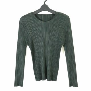 プリーツプリーズ イッセイミヤケ 23SS プリーツロングスリーブカットソー(Tシャツ(長袖/七分))