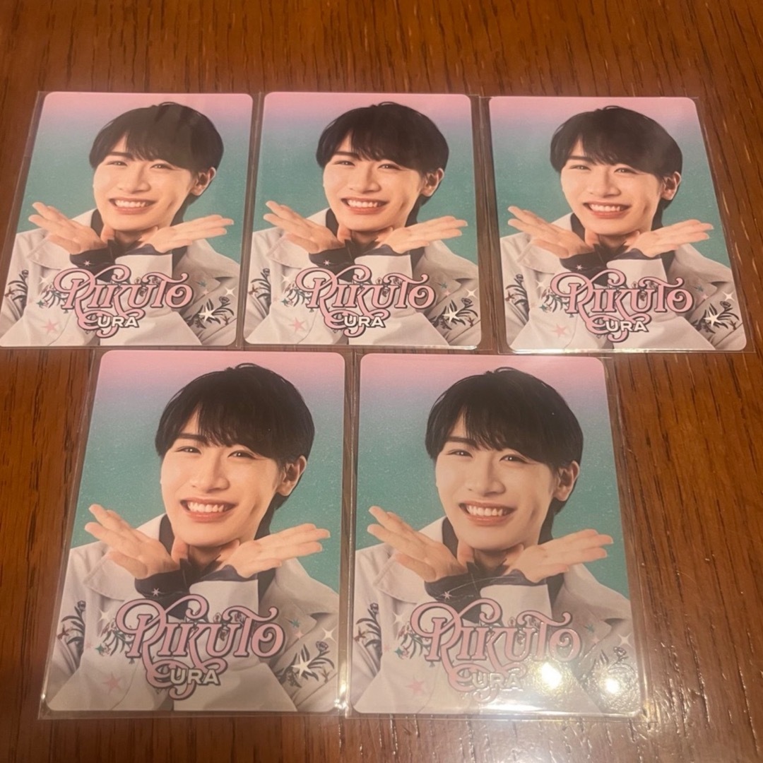 浦陸斗 プロフィールカード エンタメ/ホビーのタレントグッズ(アイドルグッズ)の商品写真