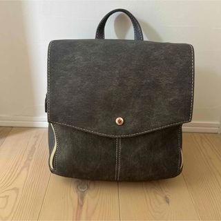 シンプルなグレイリュック(リュック/バックパック)