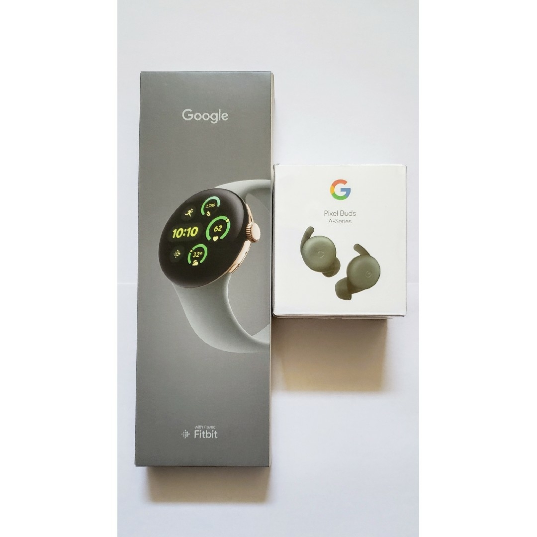 Google Pixel(グーグルピクセル)の【Google Pixel】Watch 3 & Buds A-Series スマホ/家電/カメラのスマートフォン/携帯電話(その他)の商品写真