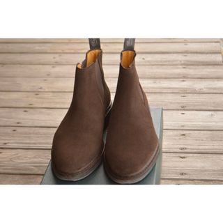 パラブーツ(Paraboot)の美品　PARABOOT　CHAMFORT　6　ダークブラウン　サイドゴアブーツ(ブーツ)