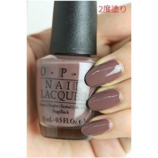 オーピーアイ(OPI)のOPI(オーピーアイ) マニュキュア チョコレートブラウン  新品(マニキュア)