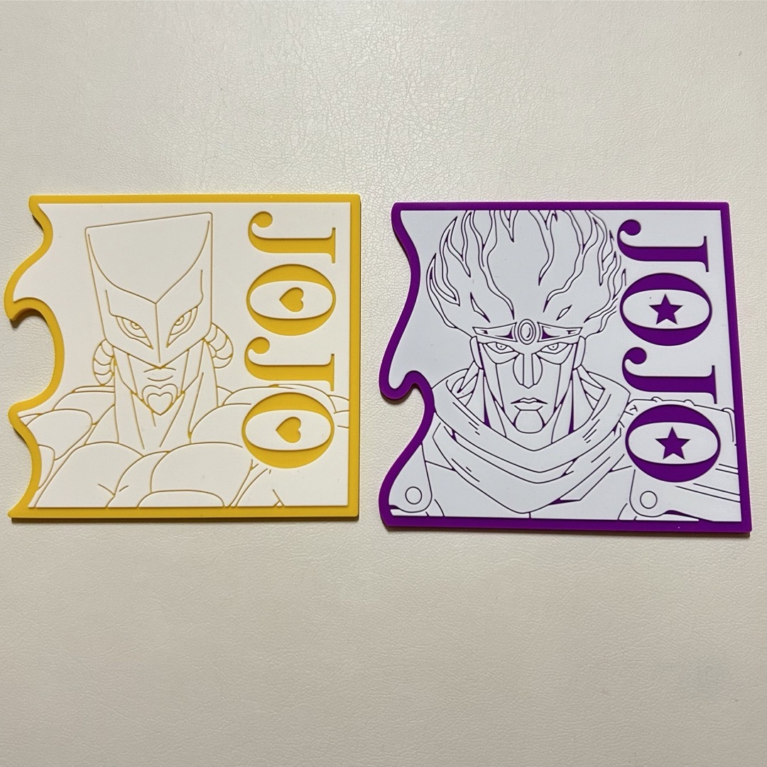 JOJO(ジョジョ)のジョジョの奇妙な冒険 コースター エンタメ/ホビーのおもちゃ/ぬいぐるみ(キャラクターグッズ)の商品写真